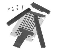 CAXUSD 1ensemble Support De Disque Dur HDD avec Couvercle Et Vis pour Installation Facile Et Silencieuse Adaptateur Vibrations Et du Bruit Compatible avec Ordinateurs Portables