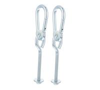 CAXUSD 1paire Crochets De Balançoire Robustesse Élevée pour Accessoires De Balançoire Extérieure Kit De Suspension Hamac Et Chaise Suspendue