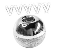 CAXUSD 2 Ensembles Paper Clips Small With Magnetic Holder Multifunction Metal Paperclips For Desk Organization Crafts Bookmarks Anti-deformation Office Supplies For Teachers And Students