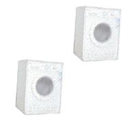 CAXUSD 2 Pièces Cas De Machine à Laver Sèche-linge Couvercle De Rondelle Étanche Housse De Protection Étanche Laveuse Sécheuse Housse Lave Linge Chargement Frontal Protecteurs De Canapé