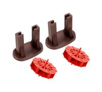 CAXUSD 2 Pièces Miniature Waterfall Model for Aquariums Rotating Water Mill Silent Decorative Fountain for Zen Garden Aquarium Landscape