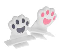 CAXUSD 2 pièces Poignée de pour Siège de Toilette Abs Accessoire pour Couvercle Wc Outil Hygiénique Multifonction pour Maison et Bureaux Lot de Couleurs