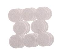 CAXUSD 24 Pièces Patins Feutre Autocollants Épais Pour Meubles Antidérapants Ronds Pour Chaise Table Tabouret Protection Rayures Et Bruit