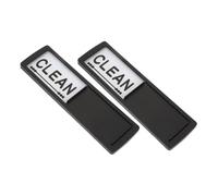 CAXUSD 2pièces Aimants Pour Lave-vaisselle Double Face Panneau Magnétique Facile à Lire Glisser Indicateur De Nettoyage Pour Cuisine