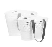 CAXUSD 2pièces Panier à Linge Corbeille De Rangement Multifonctionnelle Pour Vêtements Accessoire De Salle De Bain Et Organisateur De Maison Et Moyen