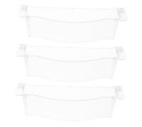 CAXUSD 3 Pièces Panier de Récupération Huile Plastique Réservoir à Graisse pour Hotte de Cuisine pour Usage Intensif