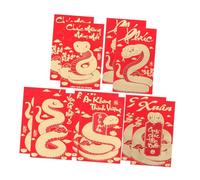 CAXUSD 36 Pièces Envelopes For Lunar Year Snake Year Paper Packets Vietnamese Mixed Style Traditional Lucky Money Envelopes For Wedding Business Festival Celebrations