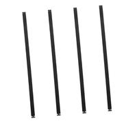 CAXUSD 4 Pièces Accessoires pour Boîte de Plantes Balcon Tiges de Raccordement pour Jardinières de Terrasse Installation Facile et Économies Espace pour Balustrades