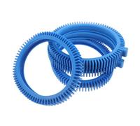 CAXUSD 4 pièces Kit de Pneus de Remplacement PVC pour Nettoyeur de Piscine Pneus Avant et Arrière Antidérapants Accessoires Durables pour Machine de Nettoyage Quotidien