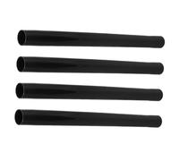 CAXUSD 4 Pièces Tube prolongateur pour aspirateur remplacement du tube à vide accessoires de rallonge d'extension de baguette de remplacement rallonge pour aspirateur Noir