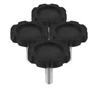CAXUSD 4 Pièces Vis de Serrage pour Pied de Parapluie en Acier et PP, Accessoires Parasol Vacances, Installation Facile et Réutilisable, pour Parasol Extérieur