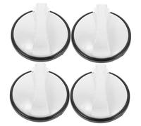 CAXUSD 4pièces Boutons De Minuterie Plastique Pour Machine à Laver Sèche-linge Remplacement De Bouton De Commande Rotatif De Rechange Pour Lave-linge