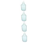 CAXUSD 4pièces Panier à Linge Suspendu Au Mur De Rangement Pliable Élastique Pour Vêtements Panier à Linge Pratique Pour Salle De Bain Chambre Et Buanderie Vert