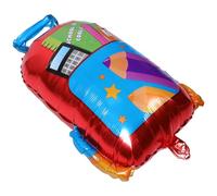 CAXUSD 5 Pièces Back To School Balloon Set Schoolbag Shaped Aluminum Foil Balloons For Kindergarten And Classroom Decorations Easy Inflation And Reusable Party Supplies