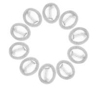 CAXUSD 50 Pièges à Peluches Installation Facile en Acier Inoxydable Filtre Haute Densité Lot de 50 Pièces pour Machine à Laver