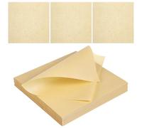 CAXUSD 500 Feuilles Bloc-notes Jetable Papier Ingraissable 500 Feuilles pour Friture et Padding Boîte à Pizza Usage la Cuisine