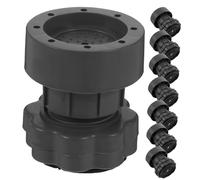 CAXUSD 8pièces Patins Antidérapants Pour Machine à Laver Amortisseurs De Réhausseurs Universels Pour Équilibrage Et Bruit Convient Aux Inégales