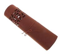 CAXUSD à Stylo D'étude Porte-Pinceau De Chinoise Trousse De Maquillage pour Crayons Porte-Crayon Manche De Stylo Plume Pochettes pour Instruments D'écriture Feutre Brown