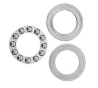 CAXUSD Accessoires pour paniers Suspendus roulement axial en métal butée à Billes en métal butée à Simple Effet roulement à Billes en métal butées à Billes palier de butée