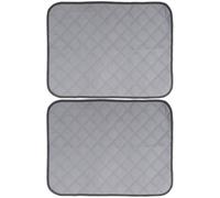 CAXUSD Alèses Lavables Absorbantes et Réutilisables en Polyester Lot de 2 pour Cage de Petits Animaux pour Cage de Cobayes et Rats