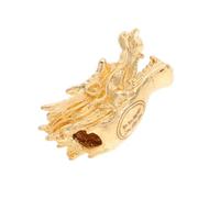 CAXUSD Baguette Cuivre Robuste avec Tête de Dragon pour Radiesthésie Chasse Aux Fantômes et Détection Objets Perdus Outil Professionnel et Personnel de Divination Feng Shui