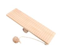 CAXUSD Bascule pour Hamster en Bois Résistant et Sûr, Accessoire de Jeu Maison de Votre Animal et Ses Moments de Jeu