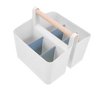 CAXUSD Boîte De Rangement Portable avec Poignée Organisateur Plastique avec Séparateur Boîte De Rangement Multifonctionnelle pour Fournitures Artistiques Et Papeterie