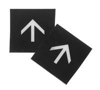 CAXUSD Bouton d'ascenseur 2pcs en plastique avec design convivial, boutons directionnels haut et bas pour ascenseur industriel