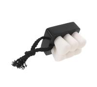 CAXUSD Brosse Nettoyante Visage en Bois de Hêtre Poils Doux, Brosse Manuelle Noire pour Démaquillage et Portabilité Hygiénique, pour Usage Professionnel et Voyage, Livrée Boîte