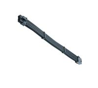 CAXUSD Câble Extension Alimentation ATX Nylon Tressé pour CPU avec Manchons Noirs Câble de Fourniture pour Carte PC