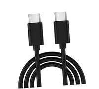 CAXUSD Câble USB Type-c Noir en Cuivre et PVC, Ligne de Données Épaisse et Allongée pour Transmission Rapide, pour Bureau et Conduite