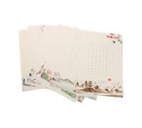 CAXUSD Cahier Écriture pour Garçon Fille avec Poèmes Song Copie de Calligraphie Petit Script Papier Protecteur des Yeux pour Exercices Écriture Au Stylo Dur