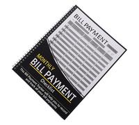 CAXUSD Carnet De Budget À Couverture Rigide Organisateur De Factures Planificateur Financier Carnet De Planification Livre De Comptes À Couverture Rigide Planificateur De Dépenses