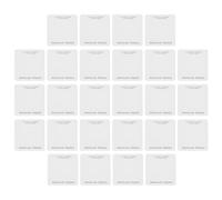 CAXUSD Carte de Manucure en Papier Blanc 40pcs pour Présenter les Faux Ongles, Facile à Montrer et à Garder en Ordre pour Salon et Usage Personnel