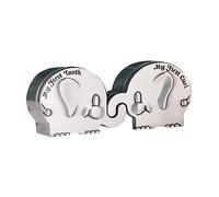 CAXUSD Coffret Souvenir Pour Né D'éléphant My First Curl Box Et Tooth Box Présent Pour Né