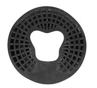 CAXUSD Coussin Protection Délicate Noir en Silicone pour Massage Visage Lavable et Confortable, pour Tables de Massage et Soins en Institut de Beauté