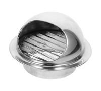 CAXUSD Couvercle De Ventilation Déchappement En Métal Capuchon De Ventilation Mural En Acier Inoxydable Imperméable Et Respirant Pour Une Utilisation En Extérieur