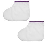 CAXUSD Couvercle pour chauffe-cire de protection pour pieds et mains, 1 paire en polyester, pour salon et SPA, thérapie à la paraffine, accélération de la circulation et effet