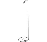 CAXUSD Crochet en Fer Forgé Antirouille 120 Cm Piquet 3 Sections Ø 1,0 Cm Suspendre Jardinière, Lanterne Solaire et Mangeoire à Oiseaux en Extérieur