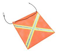 CAXUSD Drapeau de Signalisation pour Voiture Rétro-réfléchissant Pvc Sûreté Nocturne pour Camionnettes et Véhicules de Traction