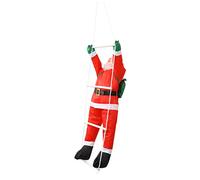CAXUSD Échelle Gonflable du Père Noël 90 Cm Décoration De Noël Unique pour Les Fêtes De Fin Dannée