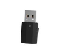 CAXUSD Émetteur-récepteur Audio USB sans Fil 5.0, Adaptateur Audio Compact Portable, Mode Double Transmission et Réception, Compatible TV et Smartphone, Noir