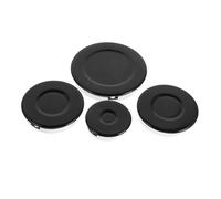 CAXUSD Ensemble De Chapeaux De Brûleur à Gaz Accessoires De Cuisinière Couronne De Brûleur Capuchon De Flamme Concave Compatible Cuisinières à Gaz Cuisson Et Solide Sécurité Fiable