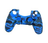 CAXUSD Étui En Silicone Camouflage Bleu Pour Manette De Jeu, Accessoires Contrôleur, Protection Antirayures Et Anti-poussière, Compatible Gaming, Ajustement, Surface Lisse Et Lavable