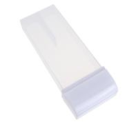 CAXUSD Flacon de Cire Dépilatoire 150ml en Plastique Abs et Pp Blanc, Résistant et Pratique pour Stockage, pour Emballage de Voyage Rouleau et Couvercle