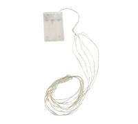 CAXUSD Guirlande Lumineuse Cascade de Branches LED à Piles 5 Brins de 1 Mètre Lampe Extérieure Décorative pour Jardin Fête et Terrasse Lumière Cascade Jardin Étanche Branche