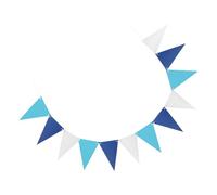 CAXUSD Guirlande Triangulaire Dorée Bannière De Drapeau Triangulaire Drapeaux De Bannière Triangle Fanion Drapeau Métallique Multicolore