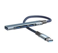 CAXUSD Hub USB à Ports Extension De Ports USB pour Ordinateur Portable avec De Données Rapide Compatible avec Différents Périphériques