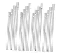CAXUSD Kit De 16 Éoliens Tubes De Fabrication De Éoliens Décoration De Jardin Suspendue Décoration D'Arrière-Cour Tube en Aluminium Métallique Fournitures De