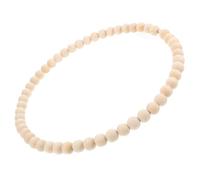 CAXUSD Kit De Couronne De Perles En Bois Cerceau Attrape-rêves Couronne Décoration Murale